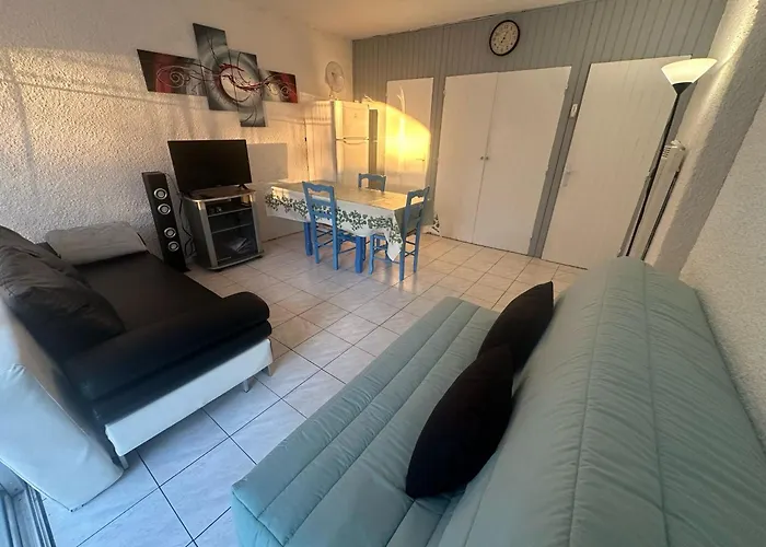 2 Pieces Avec Piscine, Parking Prive, A 400m De La - 4 Personnes - Fr-1-776-46