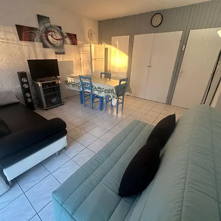 2 Pieces Avec Piscine, Parking Prive, A 400m De La - 4 Personnes - Fr-1-776-46